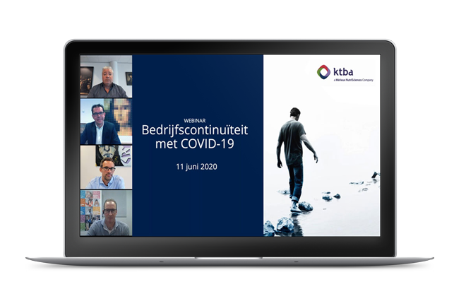 Webinar bedrijfscontinuiteit met COVID19